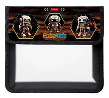 Купить Папка для тетрадей А5 "Робо" пластик, липучка. — Фото №1