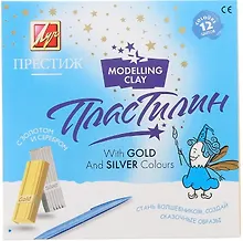 Купить Пластилин "Престиж", 12 цв., Луч — Фото №1