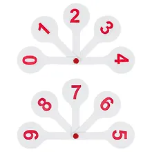 Купить Веер-касса цифр: 0-9 — Фото №1