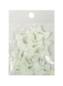 Купить Бантики пришив. из ткани салатовые (3 см) (20шт) (пакет) (11-01055-QZ-02-4) — Фото №1