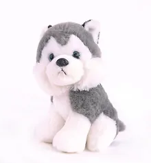 Купить Игрушка, мягкая, Gulliver/Гулливер, Button Blue/Баттон Блу, Пес Хаски сидячий 18см — Фото №1