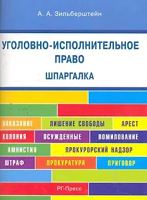 Купить Шпаргалка по уголовно-исполнительному праву (карман.).Уч.пос. — Фото №1