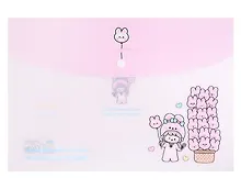 Купить Папка-конверт А4 на кнопке  "Sell happiness" — Фото №1