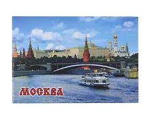 Купить Магнит плоский Москва Панорама (металл) (02-17 ) — Фото №1