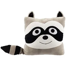 Купить Подушка квадратная Енот (текстиль) (30х40) (12-01014-0025) — Фото №1