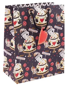 Купить Пакет А5 23*18*10 "Карточные тортики. Wish you luck" нейтр., бум.мат.ламинат — Фото №1