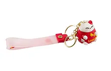 Купить Брелок Котик Манэки-нэко (ПВХ) (5,5см) — Фото №1