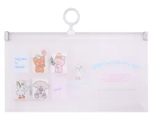 Купить Папка-конверт Travel на молнии "Kawaii"  с расширением — Фото №1