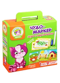 Купить Игра, Vladi Toys Игра с карточками Чудо-маркер Ферма VT2100-12 — Фото №1