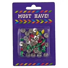 Купить Кнопки-гвоздики 50 шт «Smile» — Фото №1