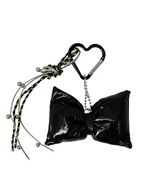 Купить Брелок-обвес на сумку Бантик черный (12-18031-202505-S84) — Фото №1