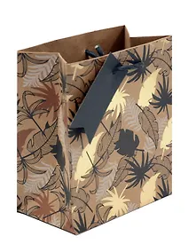 Купить Пакет А6 14*11*6.5 "Листья" нейтр., крафт — Фото №1