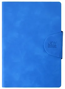 Купить Ежедневник недат. А5 136л "Snap book. No 4" синий, иск.кожа, интегр.переплет, клапан, офсет, ляссе — Фото №1