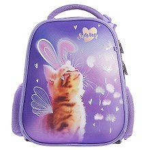 Купить Ранец «Солнечный котик. Ergonomic classic», 2 отделения, 2 кармана, 38×29×17 см, ЭВА, Hatber — Фото №1