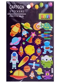 Купить Наклейки EVA Космос, микс 2 вида AF-018 — Фото №1