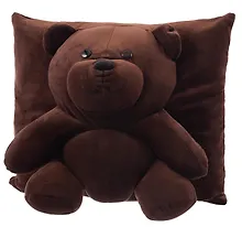 Купить Игрушка-подушка Мишка (коричневый) (40x15x40) — Фото №1