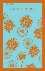 Купить Книга для записей А5 96л тчк. "Подсолнухи. Ван Гог" 7БЦ, 125*200мм, выб.лак. — Фото №1