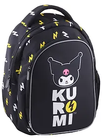 Купить Рюкзак "Kuromi", 2 отделения, черный, 40 х 32 х 16 см — Фото №1