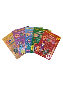 Купить Уроки английского: Занимательные прописи 1,2,3. Чаепитие у миссис Лис. В гостях у сов (комплект из 5 книг) — Фото №1