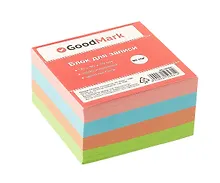 Купить Блок-куб 90*90*45 цветной, непроклеенный, GoodMark — Фото №1