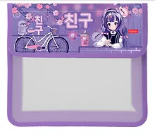 Купить Папка для тетрадей А5 "Друг всегда рядом" пластик, липучка. — Фото №1