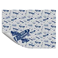 Купить Клеенка для уроков труда "Скейт паттерн" 500*700мм, ПВХ, блистер — Фото №1