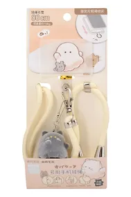 Купить Шнурок-подвеска для телефона кросс-боди Котик (текстиль, ПВХ) (12-81541-202510-SPT-38) (ассорти) — Фото №1