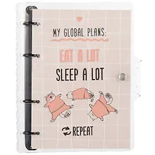 Купить Тетрадь на кольцах в клетку InFolio, Relax, 120 листов — Фото №1