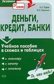 Купить Деньги, кредит, банки: Учебное пособие в схемах и таблицах — Фото №1