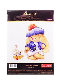 Купить Набор для вышивания крестом ТМ Алиса Зайка Ми Моряк (0-180) (14х14см) — Фото №1