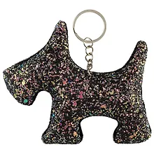 Купить Брелок с блестками Собачка (текстиль) — Фото №1