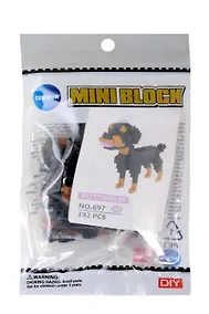 Купить Конструктор Ротвеллер, 192 элемента, пластик, во флоупаке — Фото №1