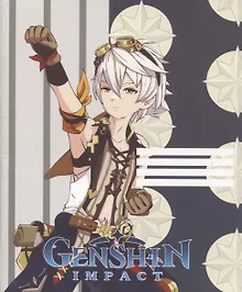 Купить Тетрадь в клетку Genshin Impact, Bennett V2, 48 листов — Фото №1