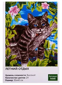Купить Картина по номерам N006 Летний отдых 30х40 — Фото №1
