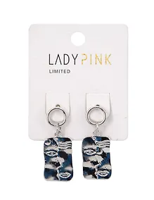 Купить Серьги `LADY PINK` METALLIC (193127) — Фото №1