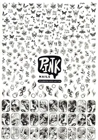 Купить Слайдеры для ногтей "Разводы" — Фото №1