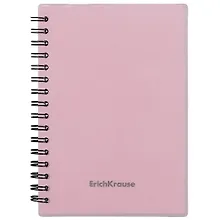 Купить Записная книжка А6 80л кл. "Candy" серебрян.перламутр, пласт.обл., спираль, ErichKrause — Фото №1