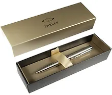 Купить Ручка шариковая Parker, Vector Stainless Steel, подарочная — Фото №1