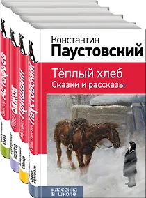 Купить Рассказы и сказки о природе и войне. 5-11 классы (комплект из 4-х книг: Васюткино озеро , Теплый хлеб. Сказки и рассказы, Кладовая солнца, Серебряное копытце) — Фото №1