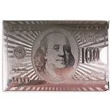 Купить Карты игральные Блеск (54 шт), серебряные ИН-5916 — Фото №1