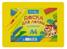 Купить Доска пластиковая для моделирования из пластилина А4 с набором стеков, Глобус — Фото №1