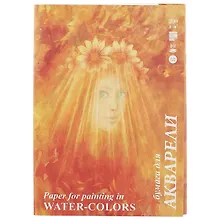 Купить Папка для акварели «Флора», А4, 10 листов — Фото №1