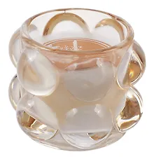 Купить Свеча в стакане белая (стекло) (8,5х6,5) (12-250105-G8) — Фото №1