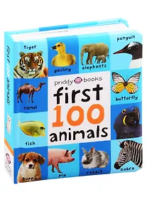 Купить First 100 Animals (soft to touch board book) — Фото №1