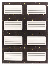 Купить Наклейки для тетрадей 24 штуки "Созвездия" — Фото №1