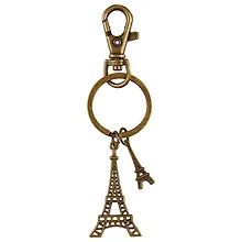 Купить Брелок металлический с подвесками на подложке — Фото №1