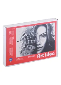 Купить Картина по номерам "Девушка с перьями" — Фото №1