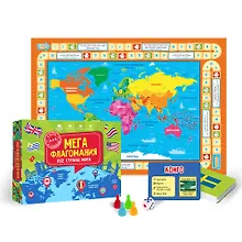 Купить Настольная игра "Мегафлагомания. Все страны мира" — Фото №1