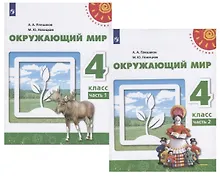 Купить Окружающий мир. 4 класс. Учебник (комплект из 2 книг) — Фото №1