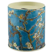 Купить Копилка Бочка Ван Гог Цветущие ветки миндаля (10х9) (металл) — Фото №1